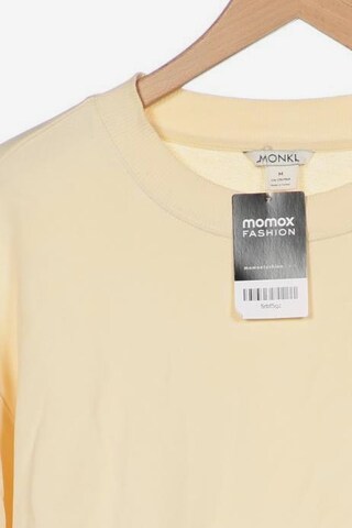Monki Sweatshirt & Zip-Up Hoodie in M in White