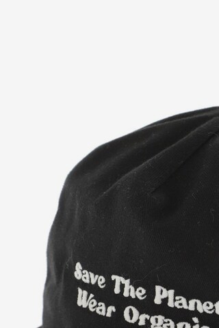 Rotholz Hut oder Mütze One Size in Schwarz