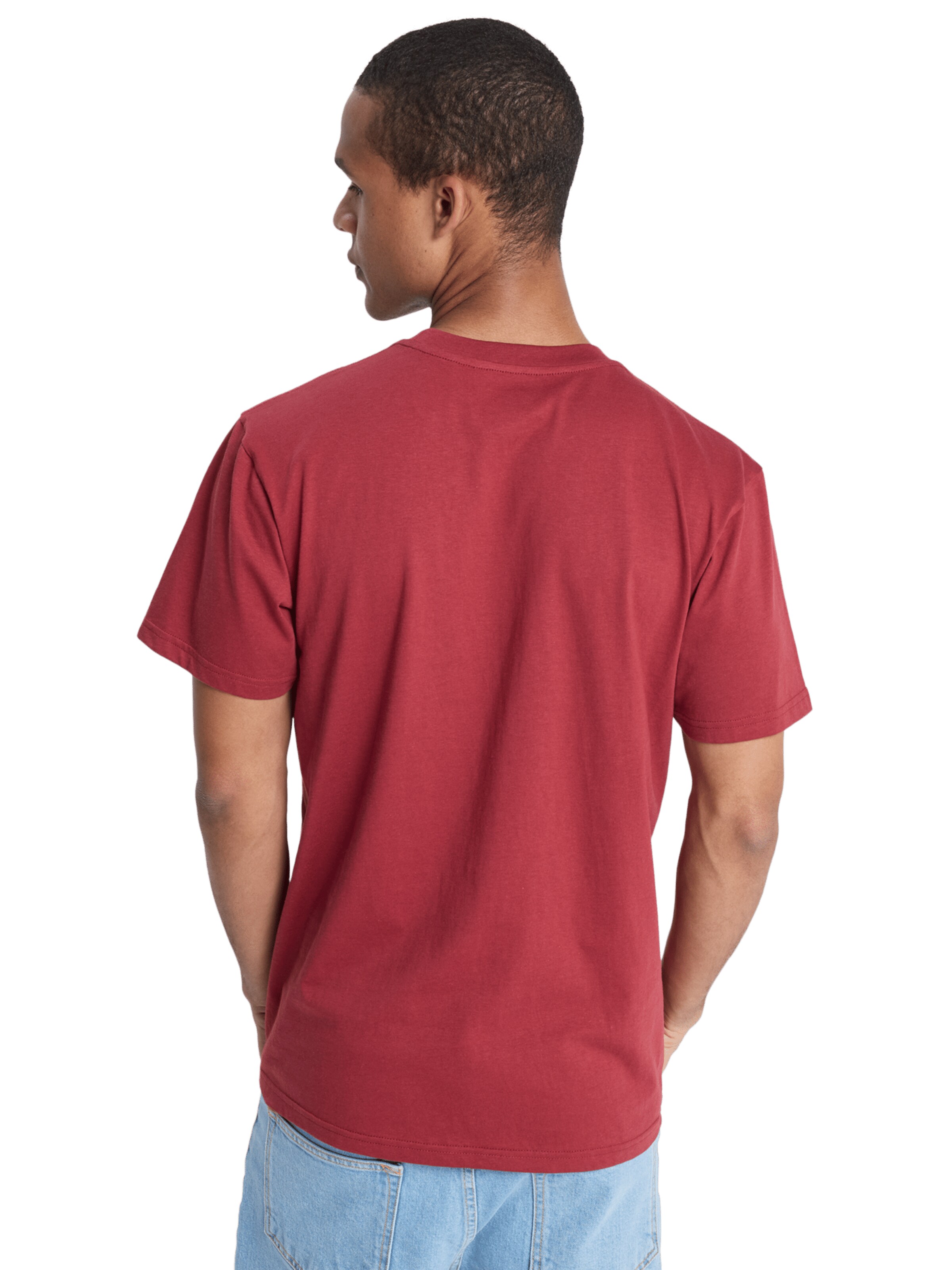 QUIKSILVER Performance Shirt 'Ev Mini Logo' in Red