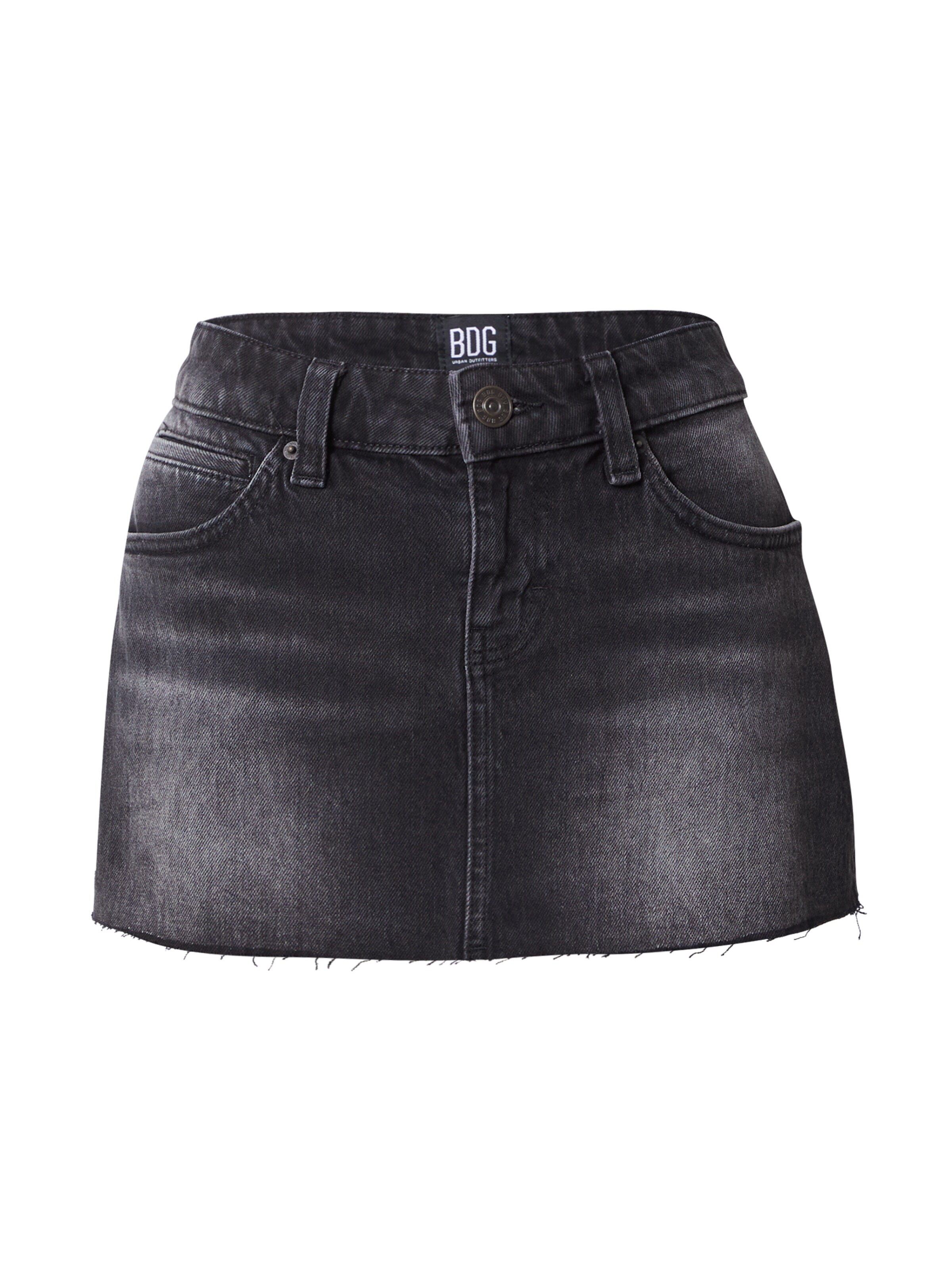 Fustă de la BDG Urban Outfitters pe negru: față