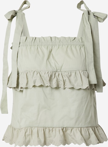 VILA Toppi 'GABRIELLA' värissä vihreä: etupuoli