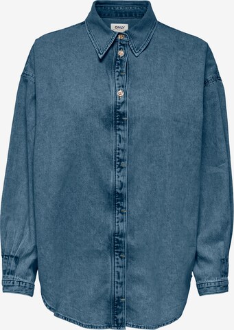 ONLY Blouse 'Aspen' in Blue: front