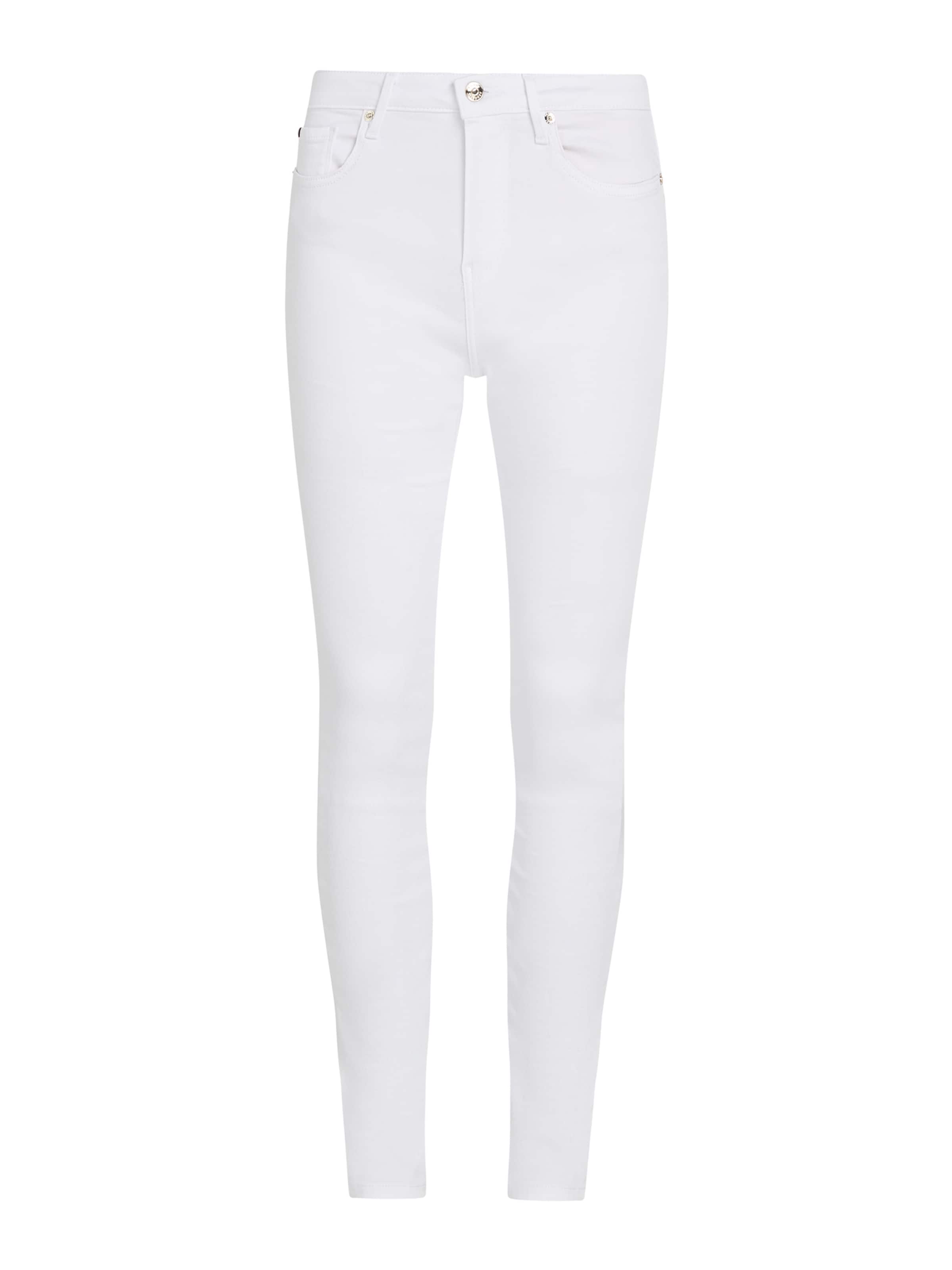 TOMMY HILFIGER Skinny Džíny 'Como' – bílá: přední strana