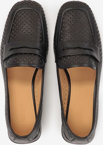 Kazar Classic Flats in Black