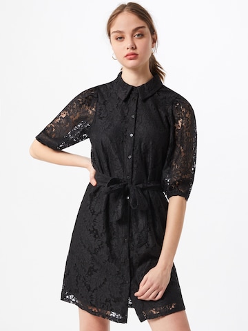 VERO MODA Košilové šaty 'BONNA' – černá: přední strana