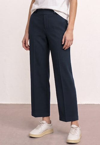 STREET ONE Regular Pajama Pants in Blue: front