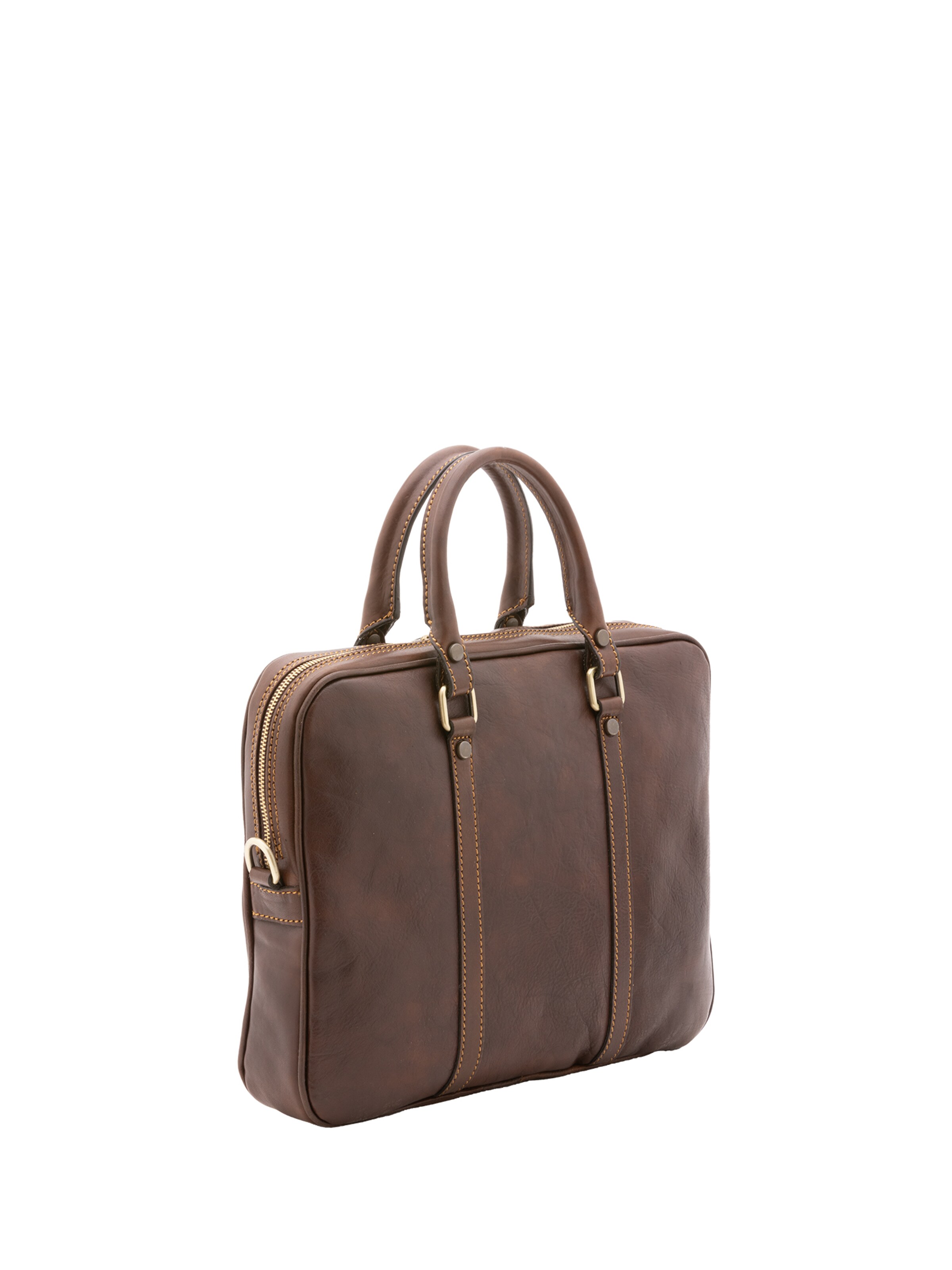 Viola Castellani Handtas in Bruin
