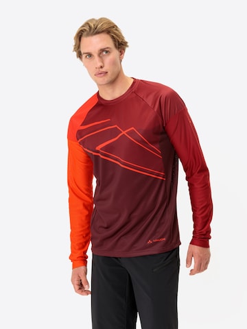 VAUDE Functioneel shirt 'Moab' in Rood: voorkant