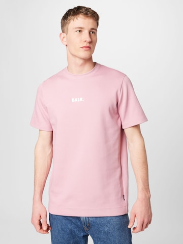 BALR. Μπλουζάκι σε ροζ: μπροστά
