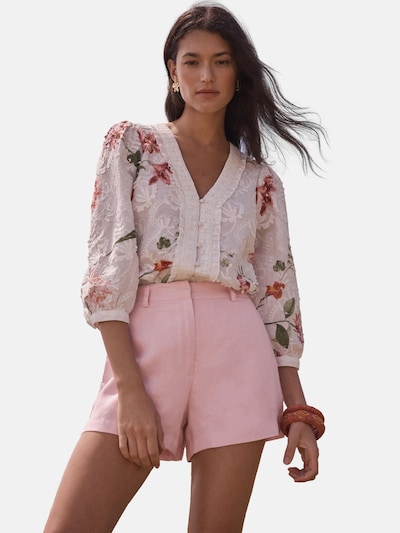 love & roses Blouse in Beige / Green / Rose / Bordeaux, Item view