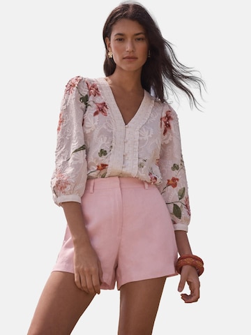 love & roses Blus i beige: framsida