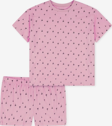 SCHIESSER Shorty ' Nightwear ' in Pink: Vorderseite