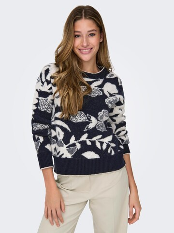 ONLY Sweater 'CASSIDI' in Blue: front