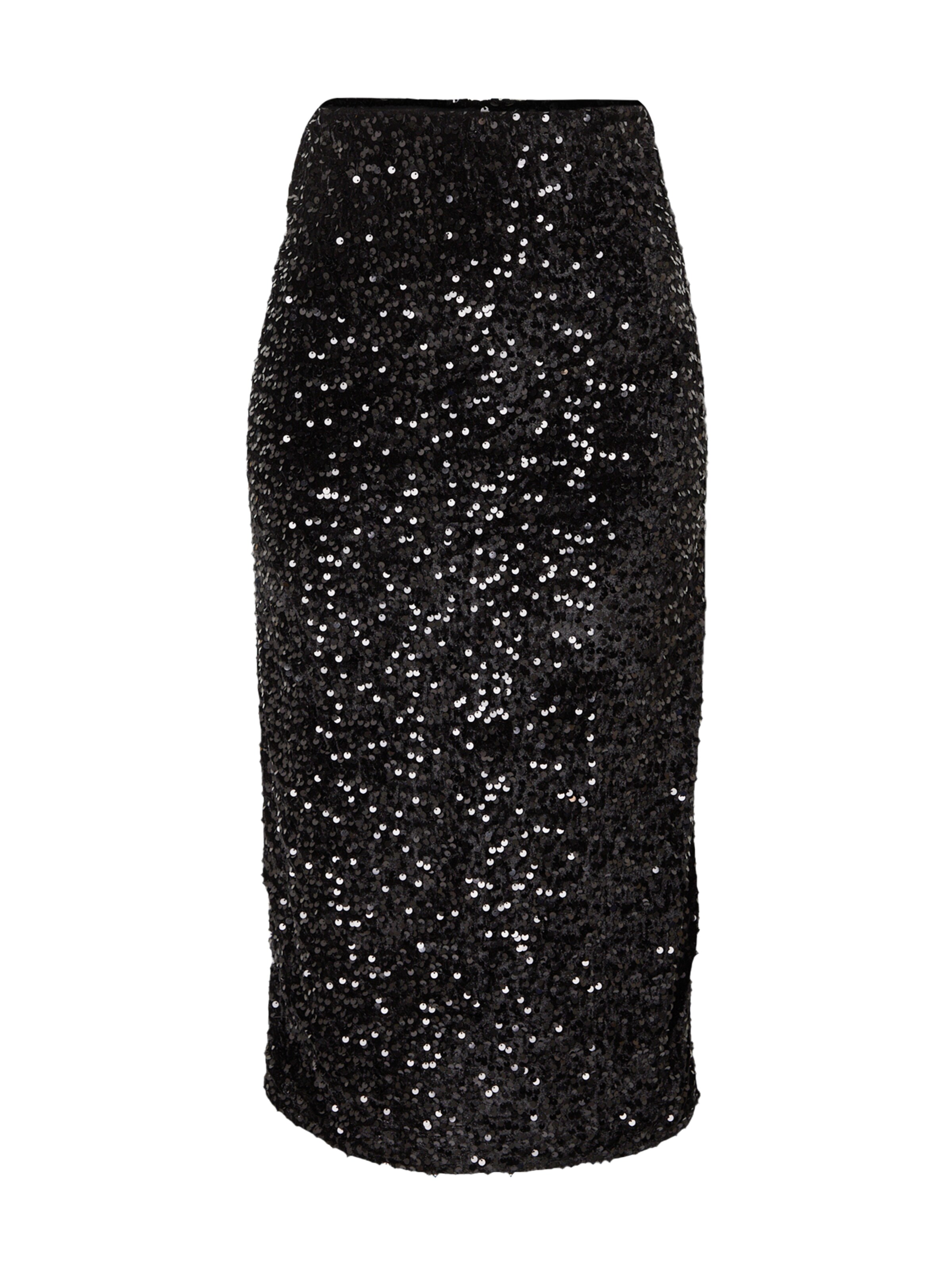 Gonna 'PCKAM' di PIECES in nero: frontale