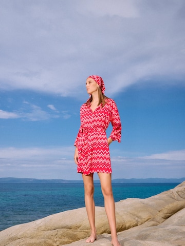 Abito estivo 'BEACHWEAR RASBERRY RAINBOW' di Pink Label in rosa
