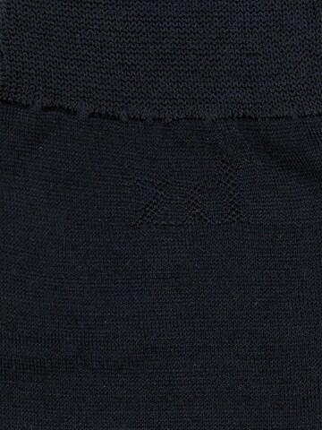 zd ZERO DEFECTS Kniekousen 'Mercerized cotton knee socks' in Grijs