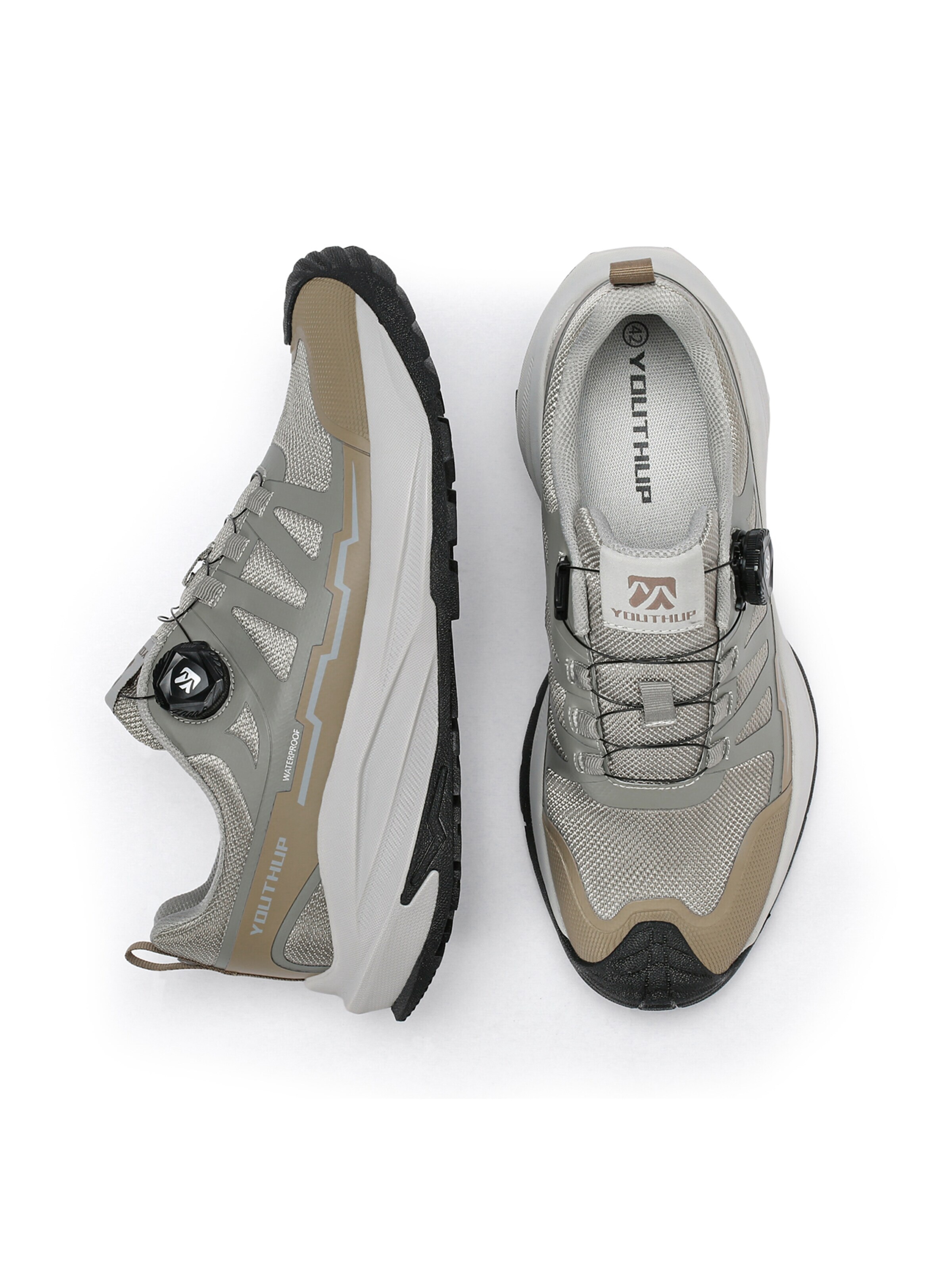 YOUTHUP Athletic Shoes 'Steigpfad' in Grey