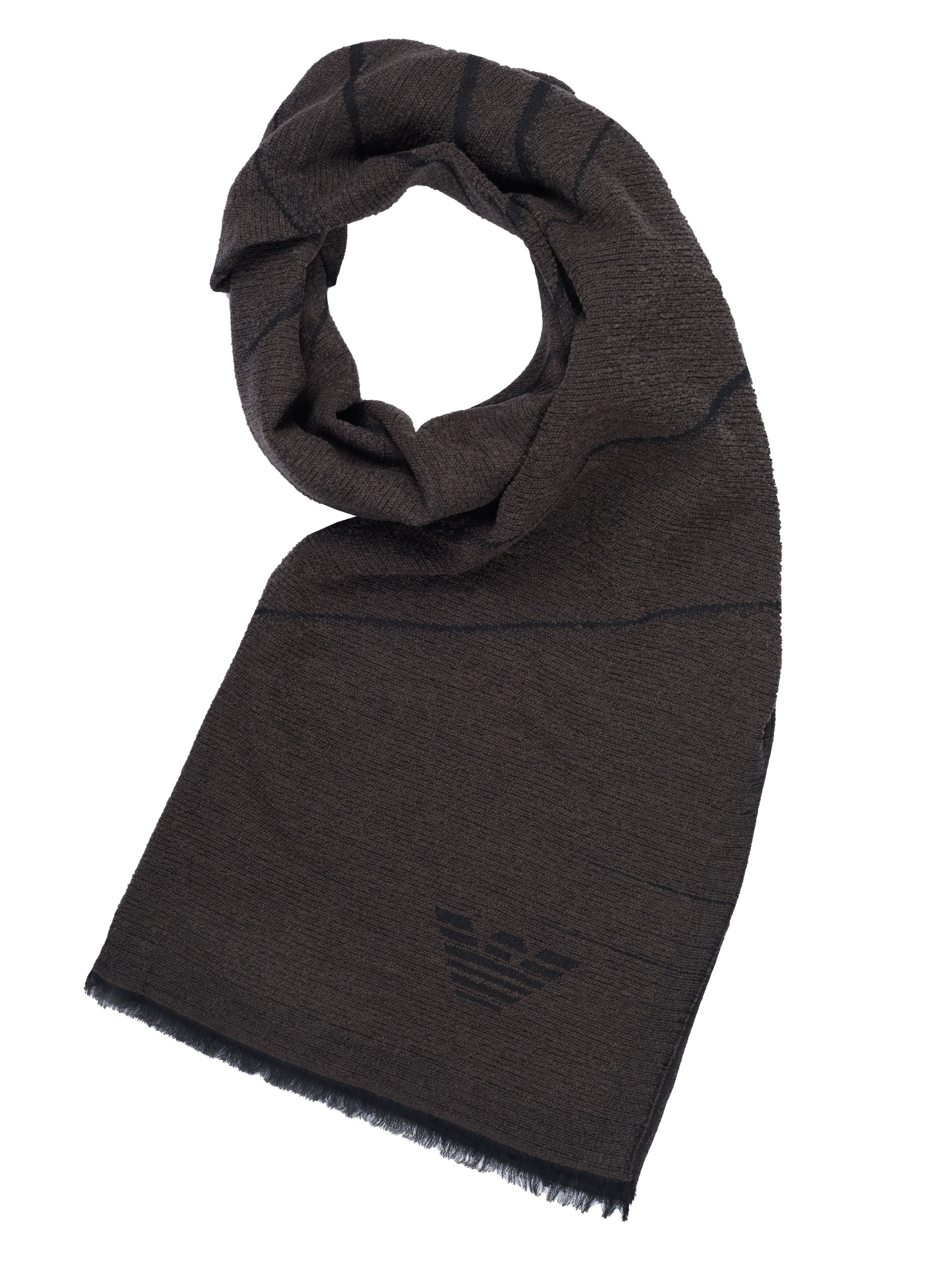 ARMANI Scarf in Brown: front