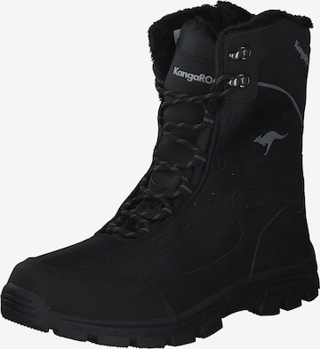 Bottes KangaROOS en noir : devant