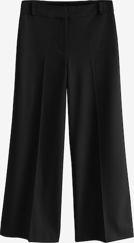 Next Wide Leg Suorat housut värissä musta: etupuoli