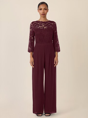 APART Jumpsuit in Rot: Vorderseite