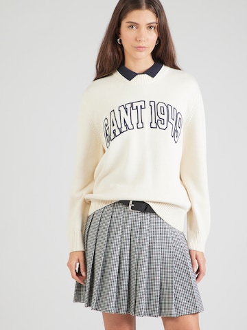 smėlio GANT Megztinis: priekis