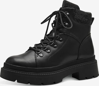 TAMARIS Lace-Up Ankle Boots in Black, Item view