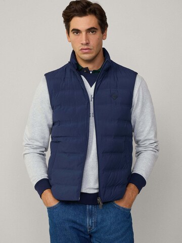Hackett London Weste in Blau: Vorderseite