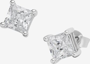 Orecchino di Giorgio Martello Milano in bianco: frontale