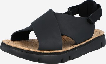 CAMPER Sandals 'OGAS' in Black: front