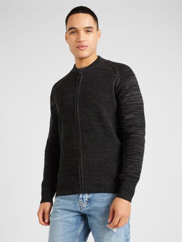 G-Star RAW Knit cardigan in Green: front