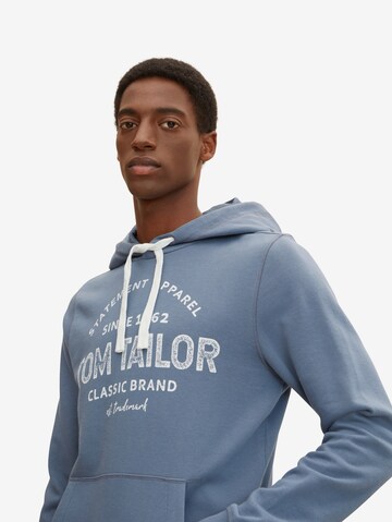 TOM TAILOR Sweatshirt in Blue