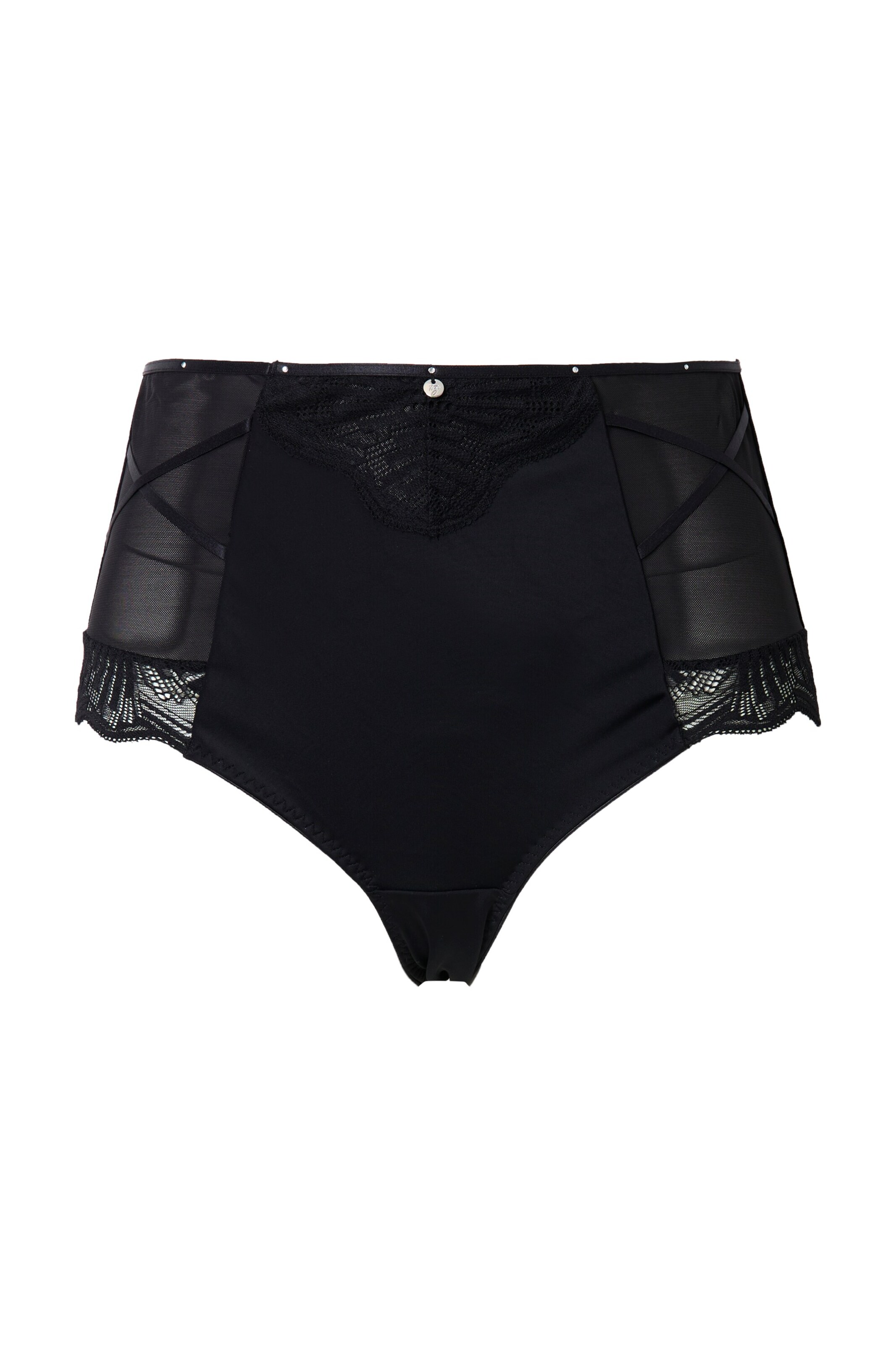 Ulla Popken Slip in Schwarz: Vorderseite