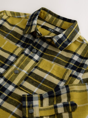 Coupe regular Chemise Next en jaune