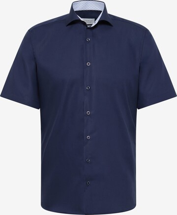 ETERNA Slim fit Business Shirt in Blue: front