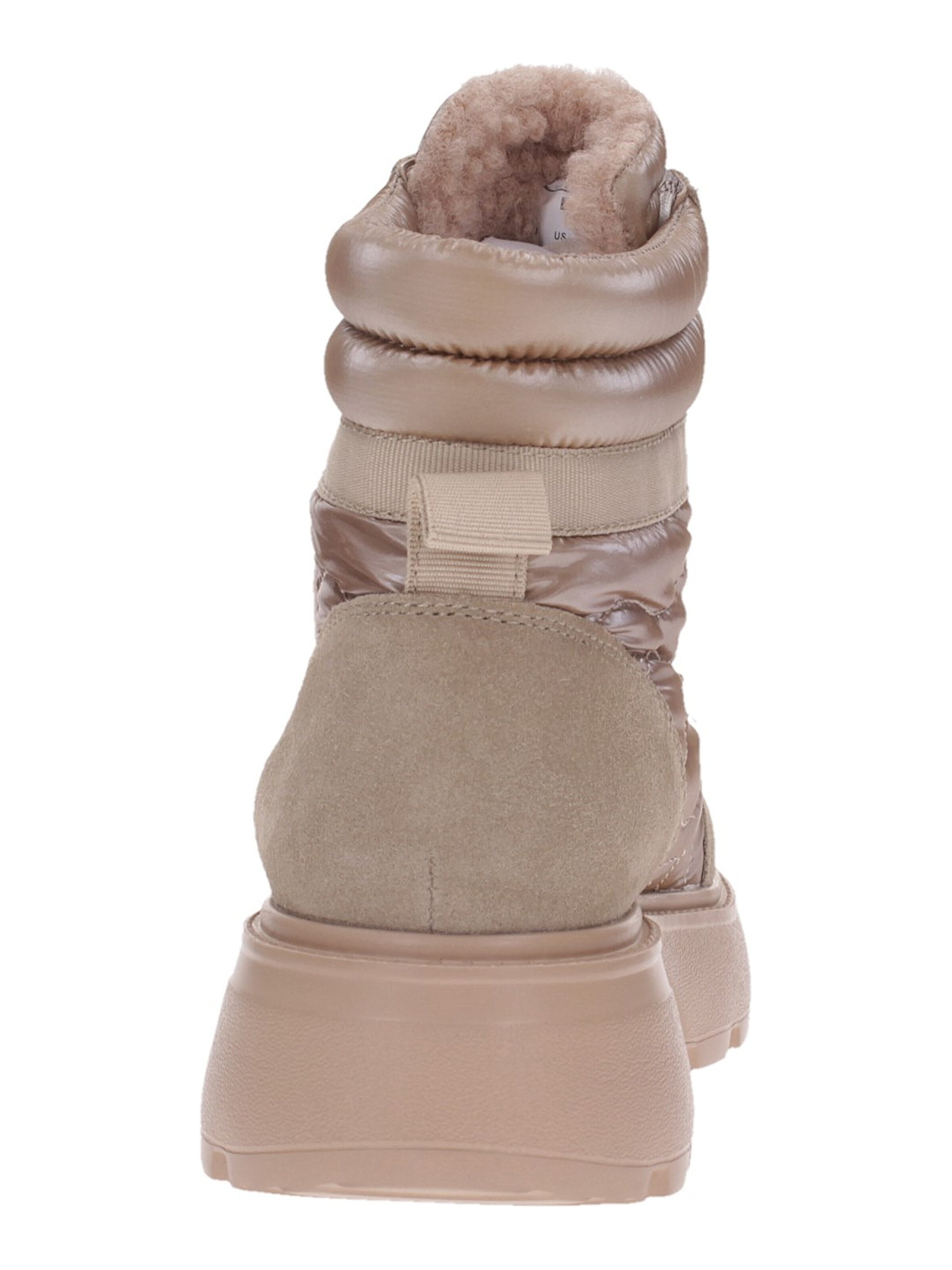 Stivaletto stringato 'Blanca03' di Blauer.USA in beige