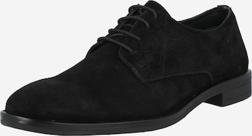 ABOUT YOU - Zapatos con cordón 'Clemens' en negro: frente