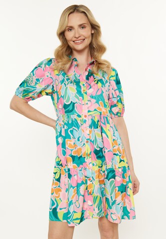 Usha Blousejurk 'Fashion Look' in Groen: voorkant