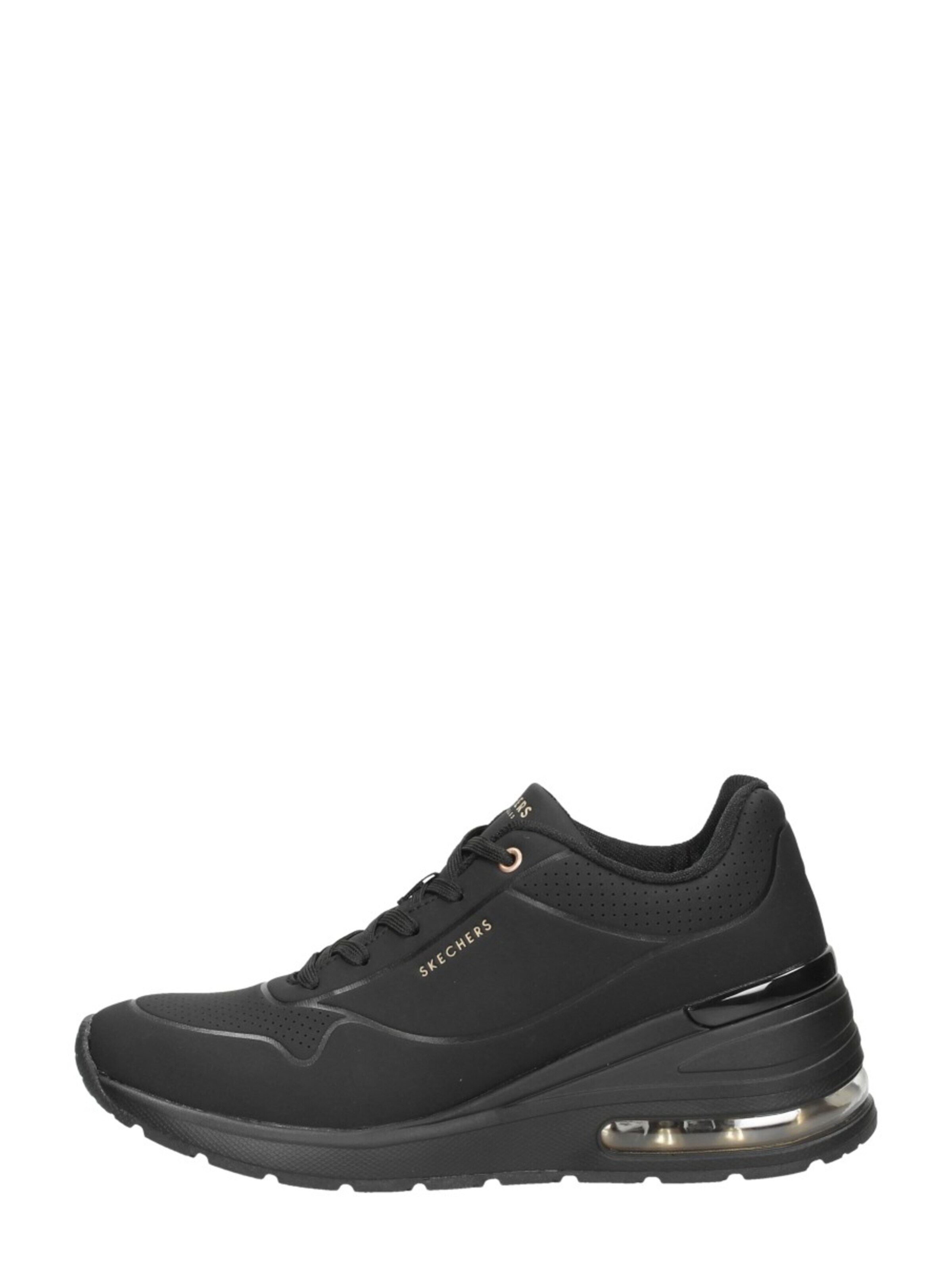 SKECHERS Sneakers laag 'Million Air - Elevated Air' in Zwart: voorkant