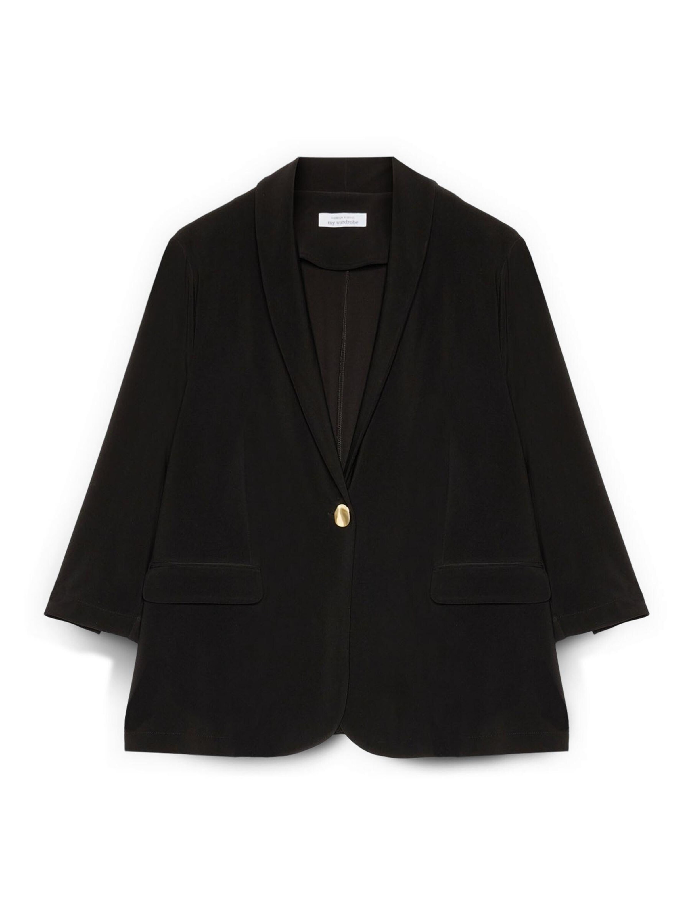 Fiorella Rubino - Blazer en negro: frente