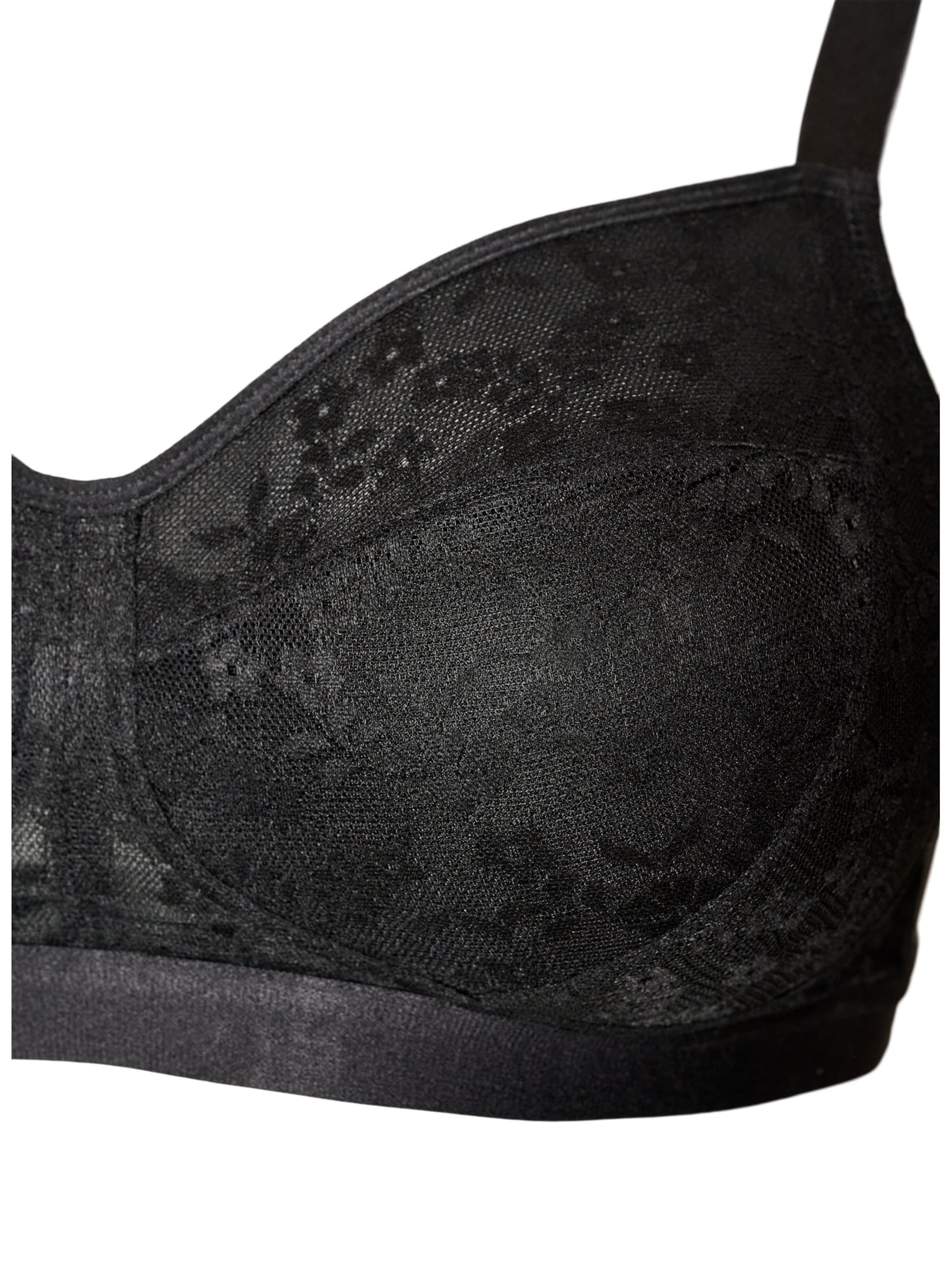 Invisible Soutien-gorge 'Lstina' Devoted by Zizzi en noir