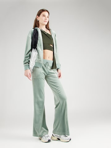 Juicy Couture - Acampanado Pantalón 'LAYLA' en verde