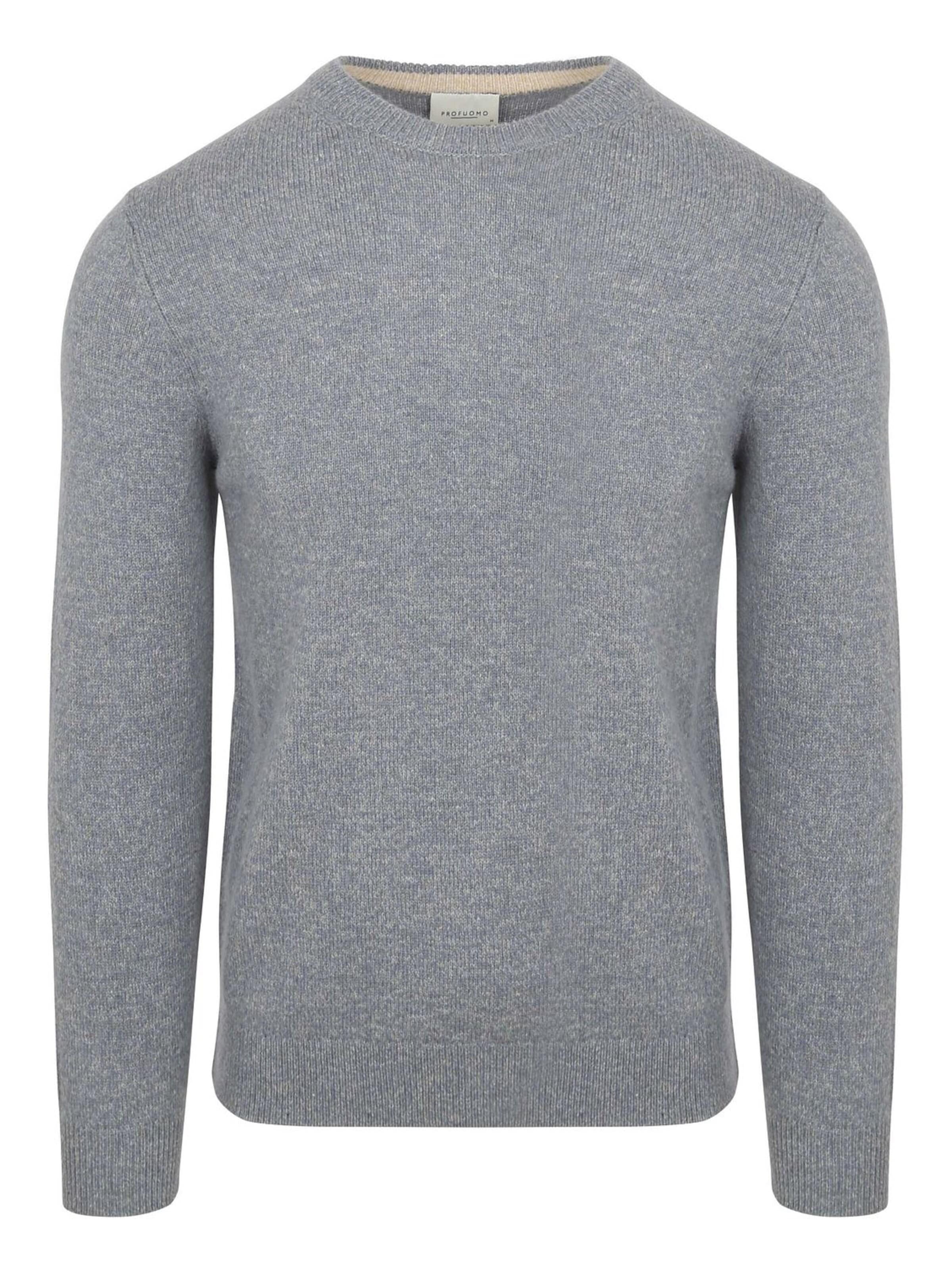 Pull-over Profuomo en bleu : devant
