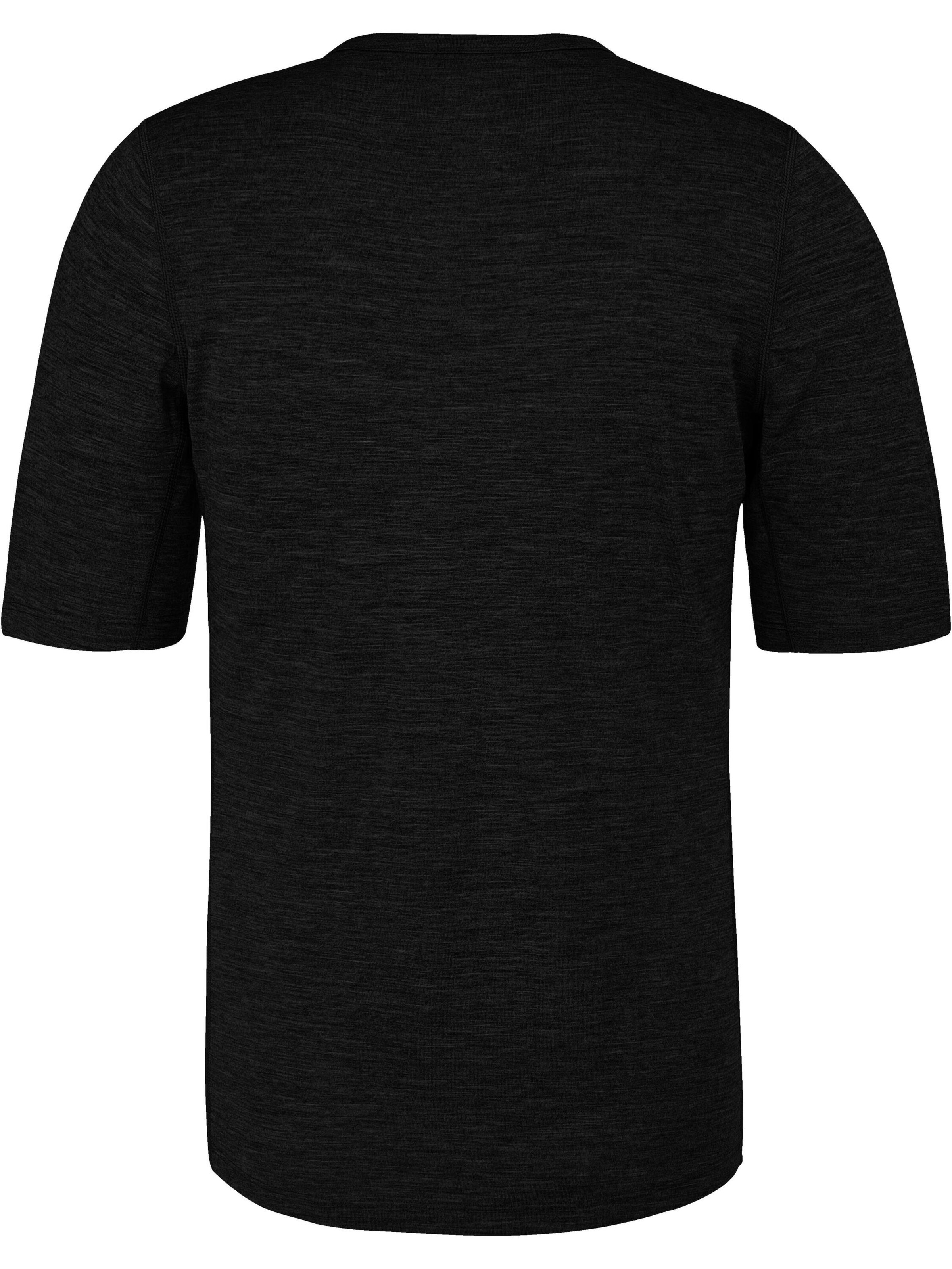normani Performance Shirt 'Darwin' in Black