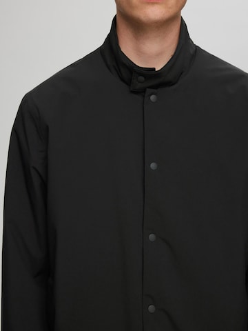 SELECTED HOMME Between-Season Jacket in Black