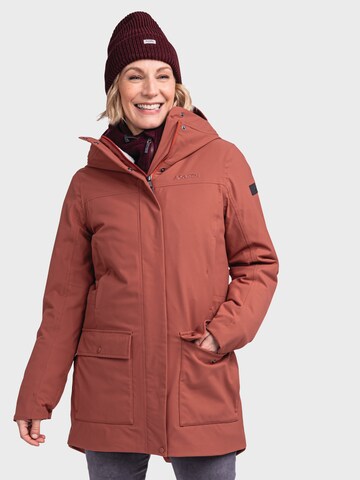 Schöffel Winterparka 'Rotterdam' in Rot