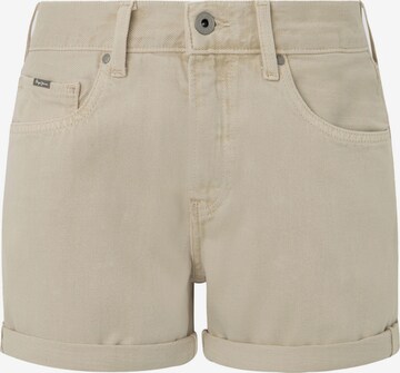 Pepe Jeans Regular Hose in Beige: predná strana