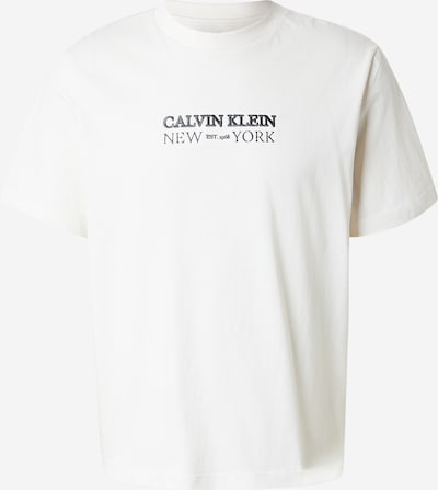 Marškinėliai iš Calvin Klein, spalva – juoda / balta, Prekių apžvalga