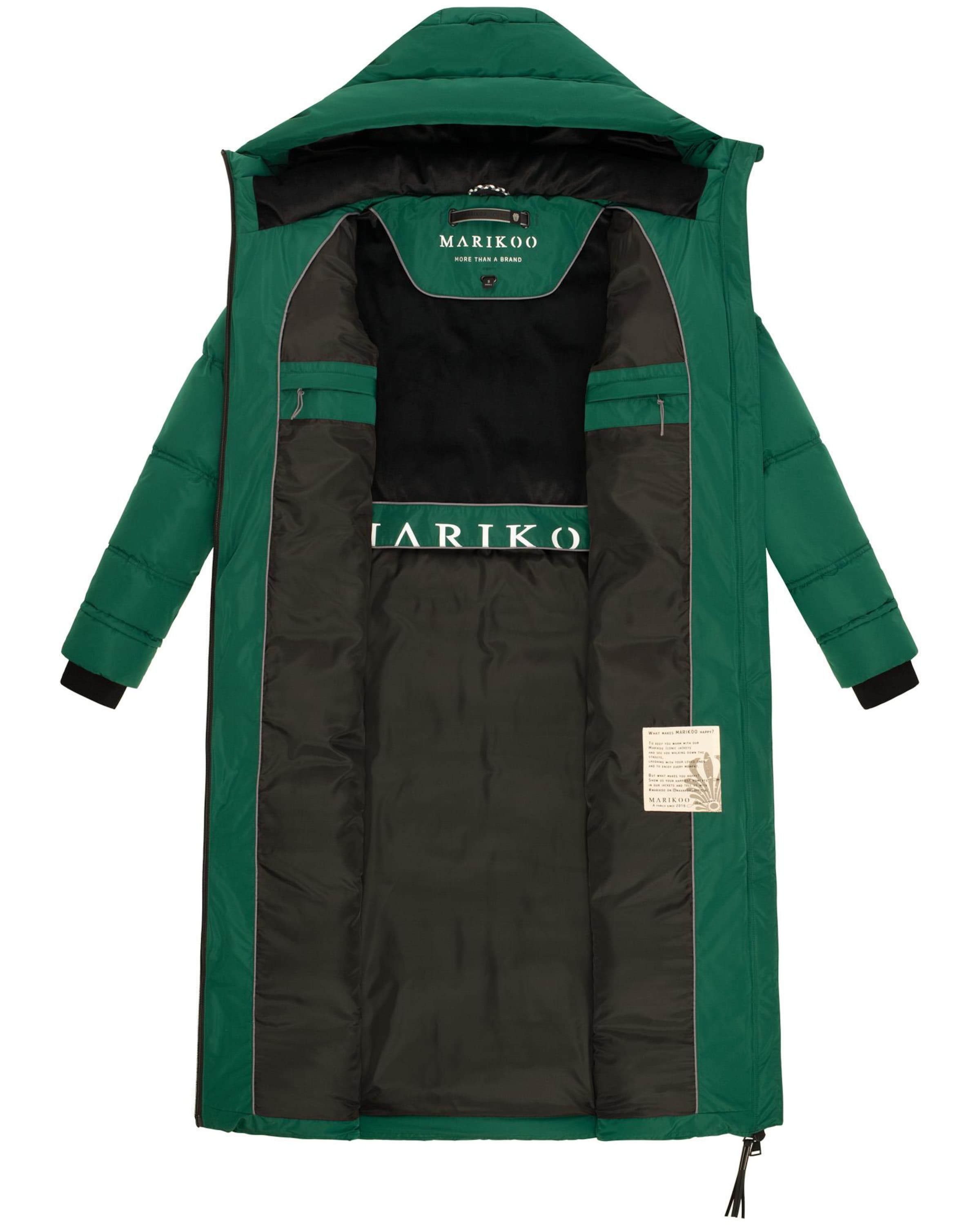 zaļš MARIKOO Ziemas mētelis 'Honiaa XVI'