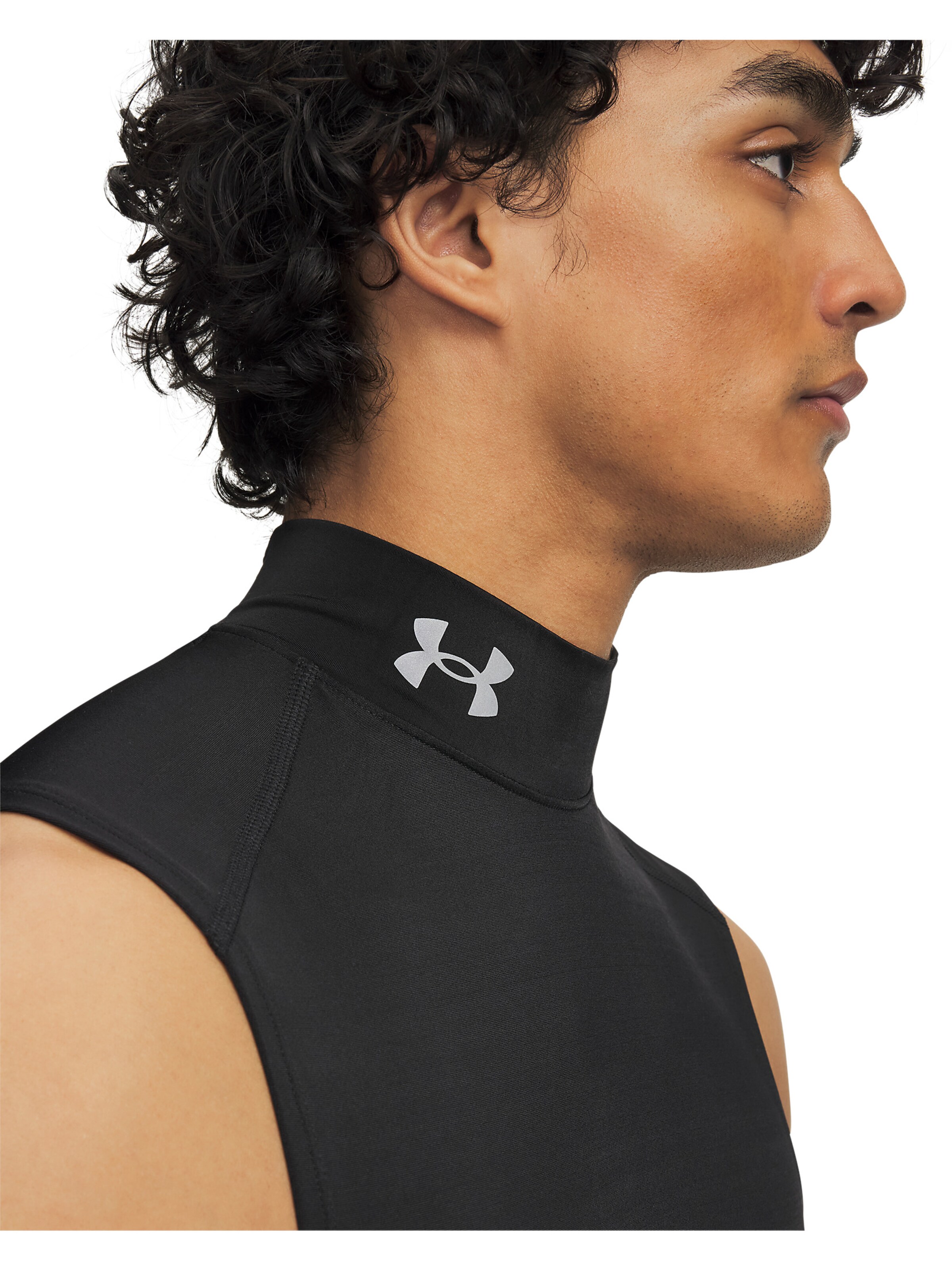 UNDER ARMOUR Basislaag in Zwart
